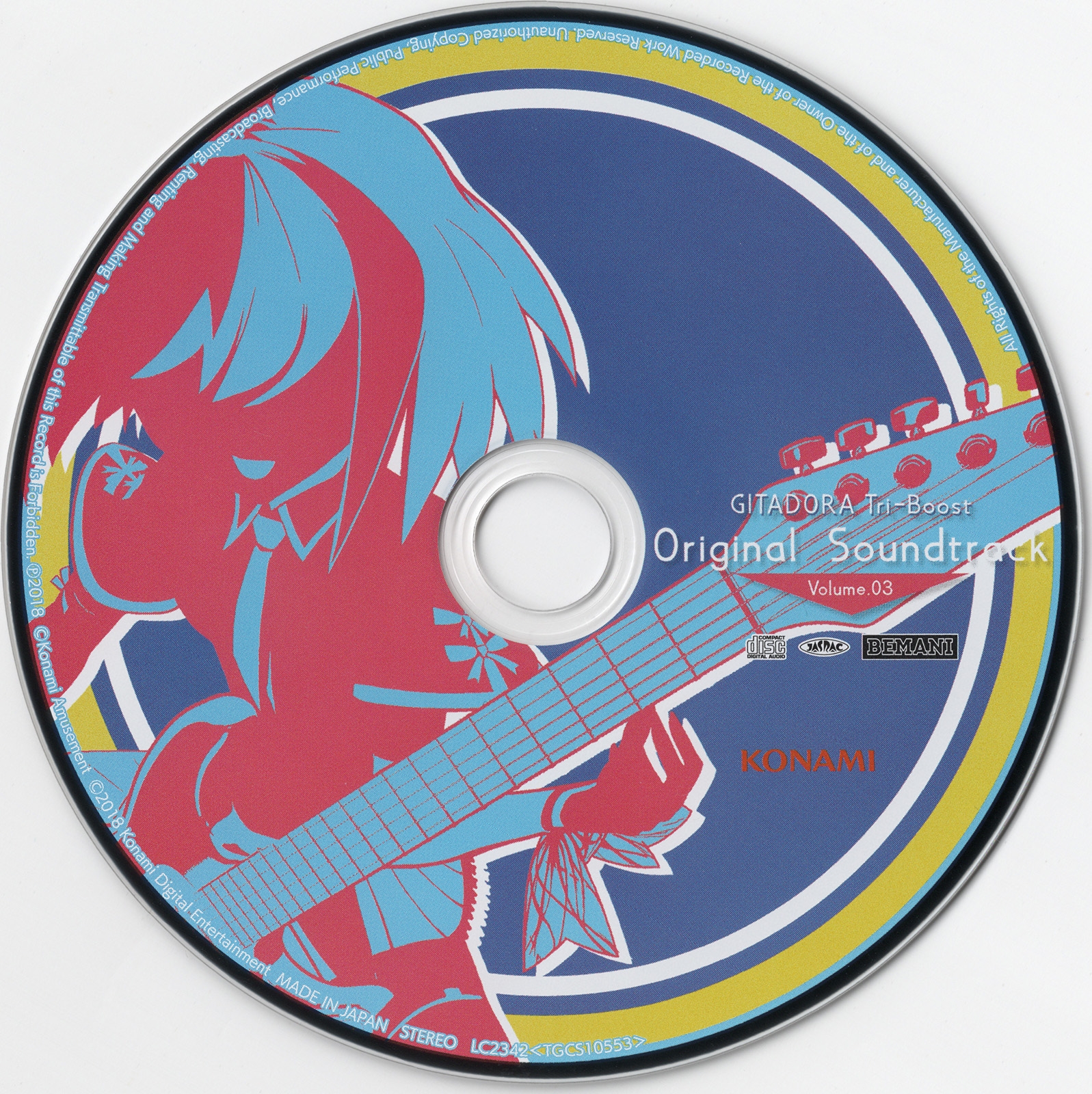 GITADORA Tri-Boost Original Soundtrack Volume.03 (2018) MP3